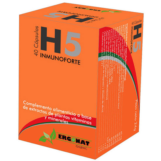 Imagen de Ergonat H5 inmunoforte 40 cap ergosphere