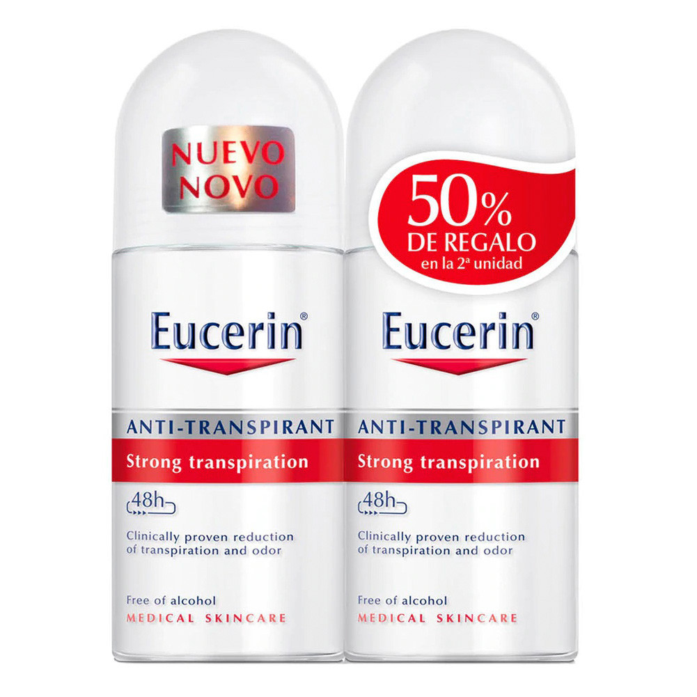 Imagen de Eucerin antitranspirante roll on duplo