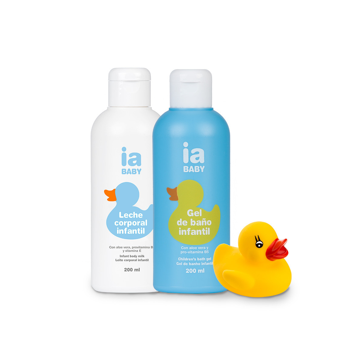 Imagen de Interapothek pack infantil leche corporal 200ml + gel 200ml