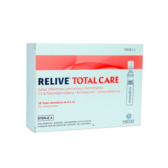 Imagen de Relive total care gotas oftálmicas 20 monodosis