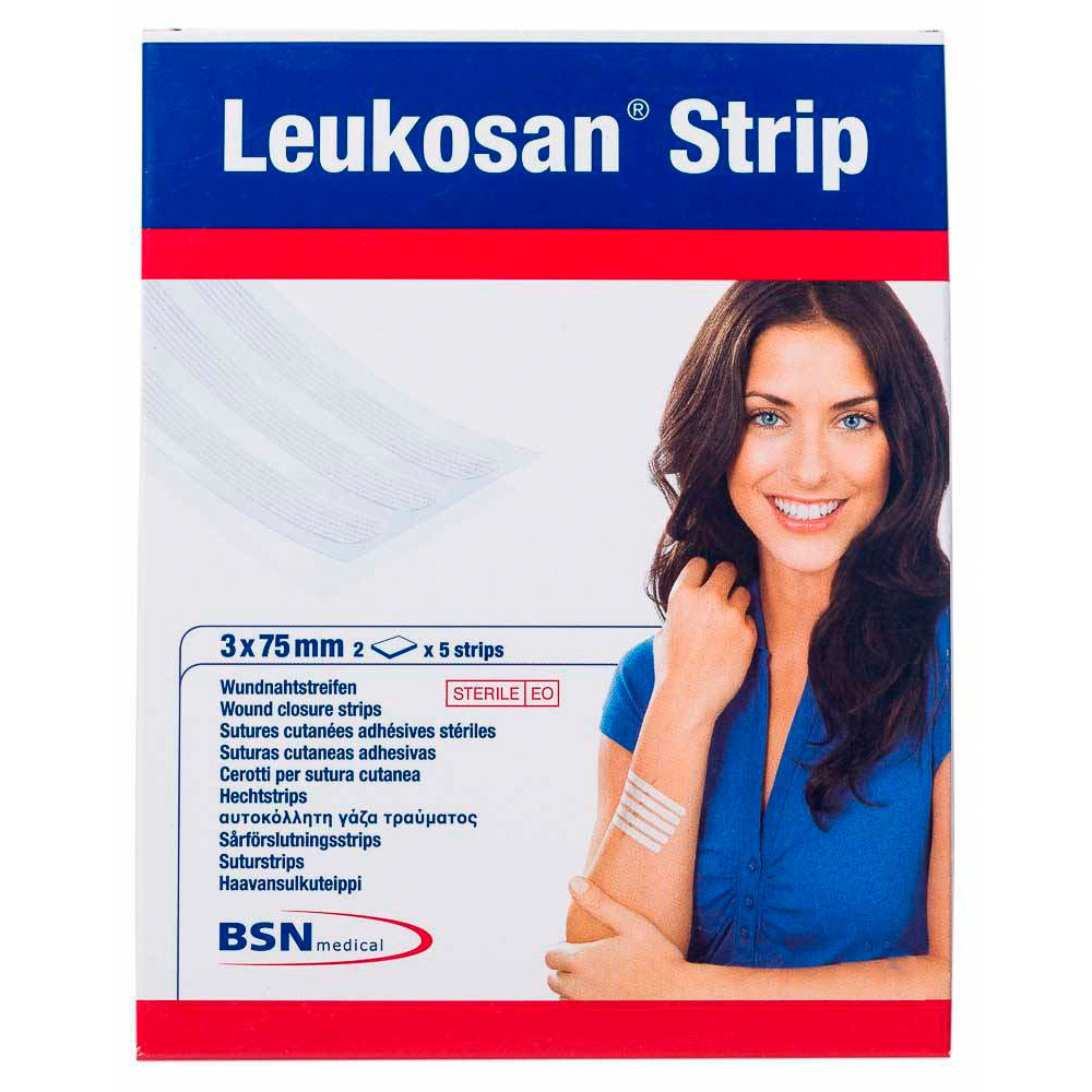 Imagen de Leukosan strip 3 mm x 75 mm 2 uds