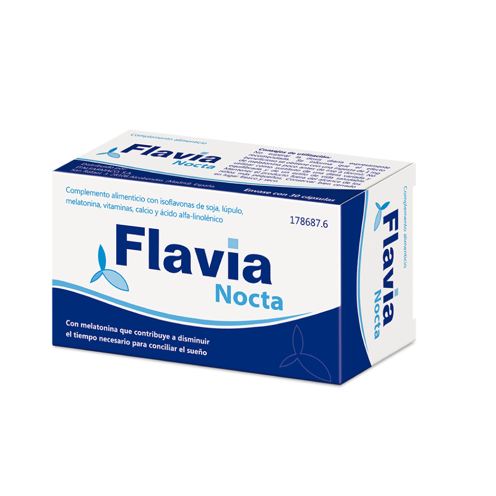 Imagen de Flavia nocta menopausia 30 cápsulas