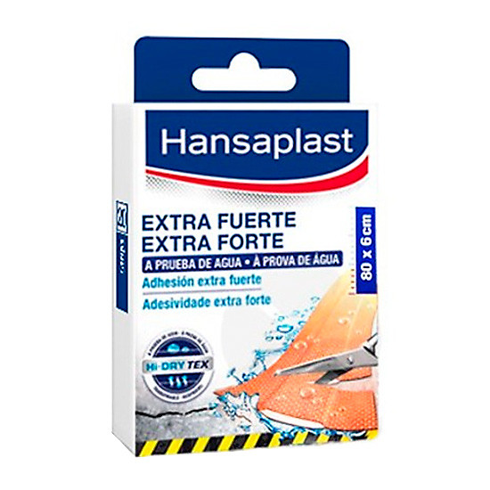 Imagen de Hansaplast extra fuerte apósito para cortar 80x6cm