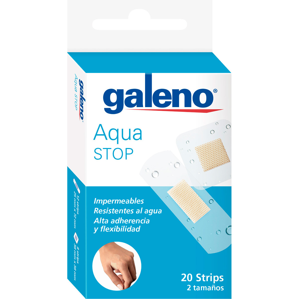 Imagen de Galeno Aqua Stop apósitos 20u