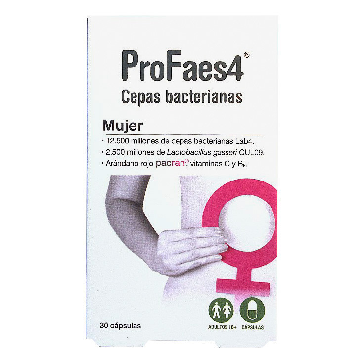 Imagen de ProFaes4 Mujer suplemento con probióticos para el sistema inmunitario 30 cápsulas