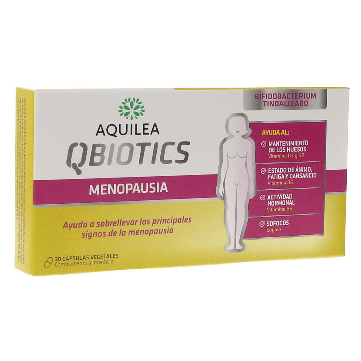 Imagen de Aquilea qbiotics menopausia 30 cápsulas