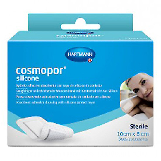 Imagen de Hartmann Cosmopor Silicone P5 10x8cm 5u