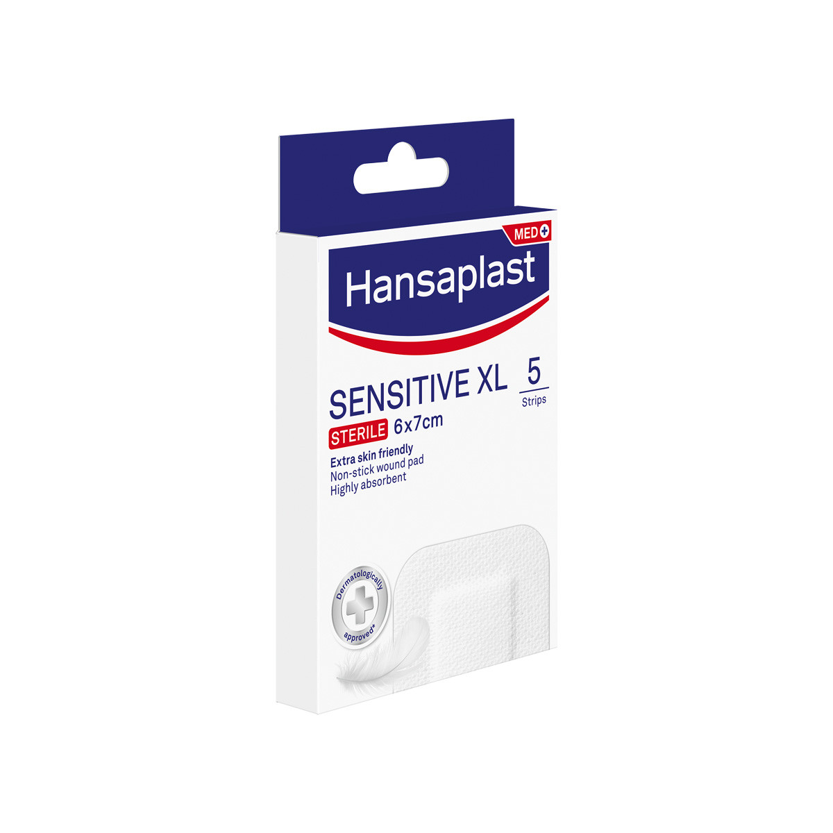 Imagen de Hansaplast Sensitive apósito talla XL 5u