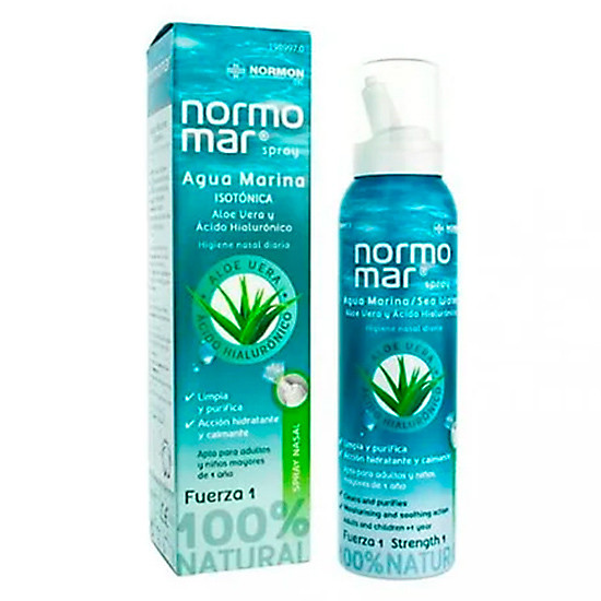 Imagen de Normomar spray nasal aloe y eucalipto 120ml