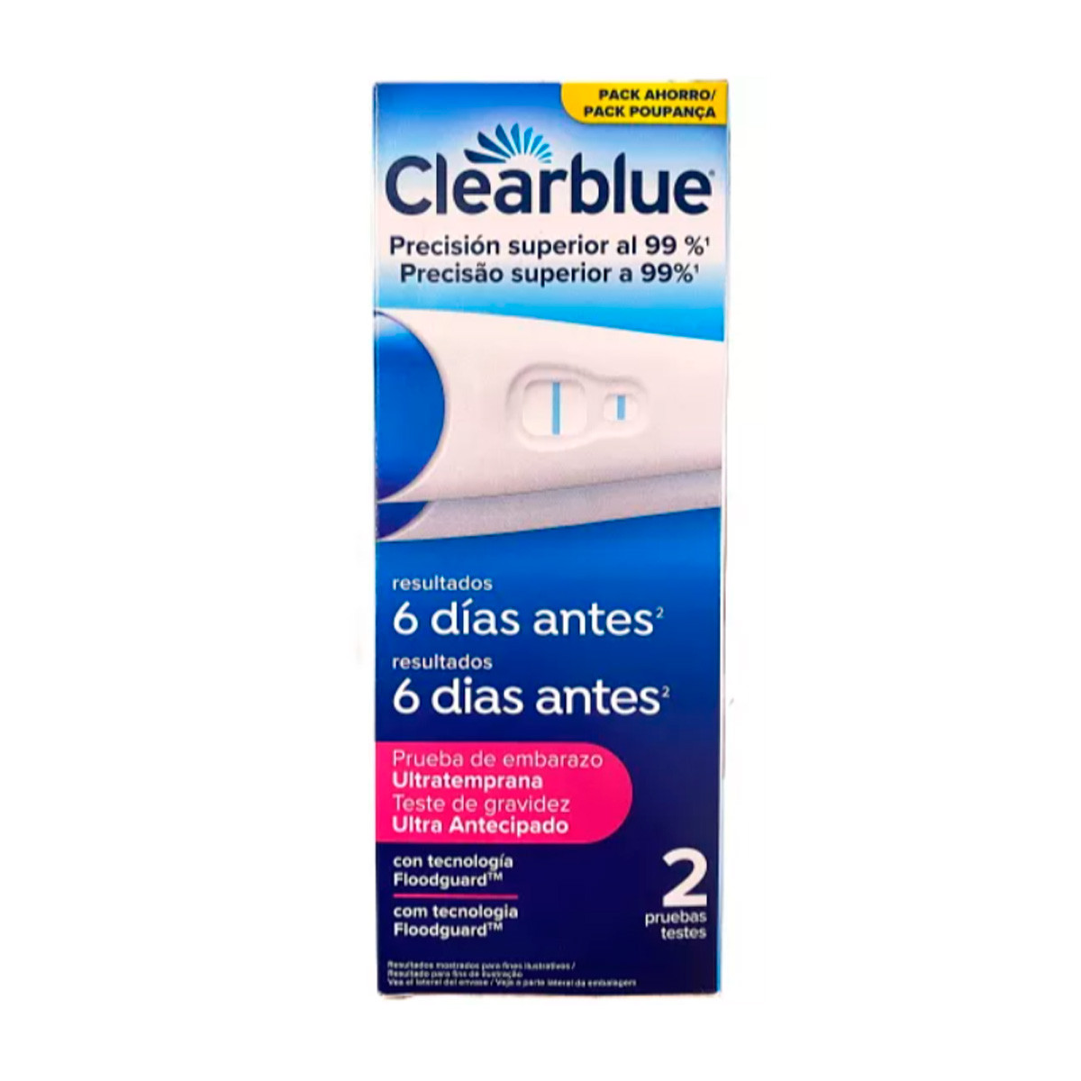 Imagen de Clearblue test de embarazo digital ultratem 2ud